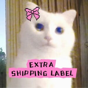 📦EXTRA SHIPPING LABEL📦